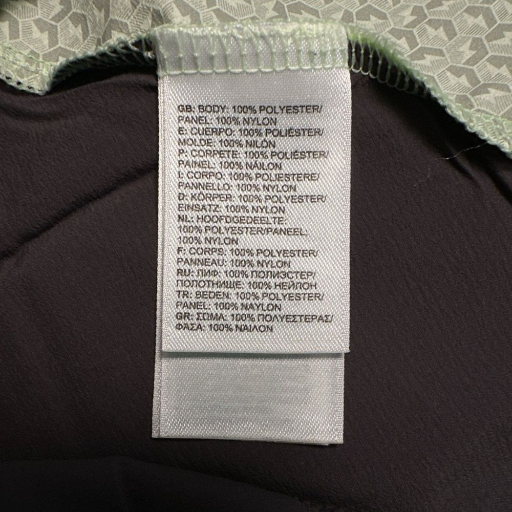 The North Face Women's High-Vis Lime Green and Black Windbreaker Jacket - Picture 12 of 14